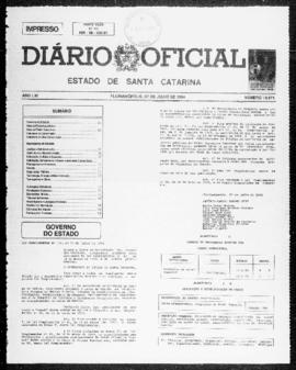 Diário Oficial do Estado de Santa Catarina. Ano 61. N° 14971 de 07/07/1994